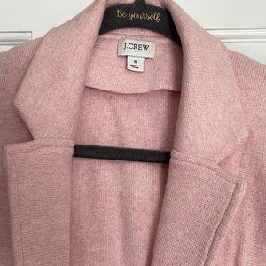J Crew Relaxed Sweater Blazer, Sz S